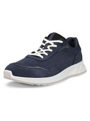 Ecco Skórzane sneakersy "Otm" w kolorze granatowym rozmiar: 38. Niebieskie obuwie sportowe damskie ECCO, bez zapięcia. Za 281.10 zł.