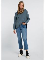 ELBSAND Bluza "Mette" w kolorze granatowym rozmiar: S. Niebieskie bluzy damskie ELBSAND, s, bez wzorów, z kapturem. Za 163.26 zł.