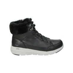 Damskie trampki na co dzień GLACIAL ULT 144178. Czarne trampki damskie Skechers, bez wzorów, bez zapięcia. Za 369.99 zł.
