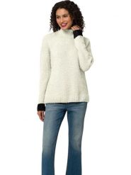 Heine Golf w kolorze kremowym rozmiar: 40. Brązowe golfy damskie Heine, bez wzorów, bez ramiączek. Za 82.64 zł.