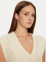Kate Spade Naszyjnik KG356 Złoty. Żółte naszyjniki damskie Kate Spade, metalowe. Za 239.99 zł.