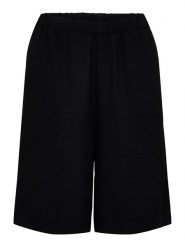 SELECTED FEMME Bermudy "Tinni" w kolorze czarnym rozmiar: 34. Czarne szorty damskie Selected Femme, bez wzorów, z podwyższonym stanem. Za 83.42 zł.