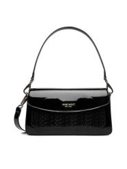 Nine West Torebka CEO-MISSISIPI-GLAR0 Czarny. Czarne torebki klasyczne damskie Nine West, z materiału, bez dodatków. Za 229.99 zł.