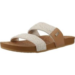 Sandały REEF W CUSHION VISTA Biały. Białe sandały damskie Reef, bez wzorów, z tkaniny, bez obcasa, bez zapięcia. Za 205.99 zł.