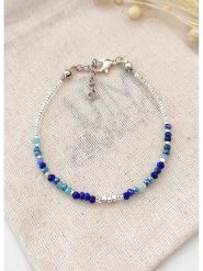 Atelier MIU Pozłacana bransoletka rozmiar: onesize. Niebieskie bransoletki damskie atelier MIU, pozłacane. Za 41.95 zł.