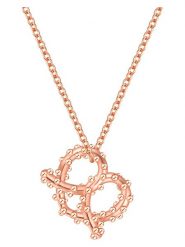 Glanzstücke München Pozłacany naszyjnik z zawieszką - dł. 40 cm rozmiar: onesize. Czerwone naszyjniki damskie Glanzstücke München, pozłacane. Za 146.28 zł.