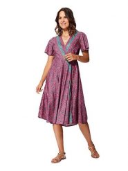 Ipanima Sukienka w kolorze szaroróżowym rozmiar: 38/40. Różowe sukienki damskie Ipanima, bez wzorów, bez ramiączek. Za 78.99 zł.