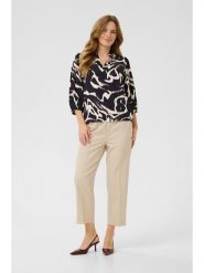 Kaffe Bluzka w kolorze czarnym rozmiar: 40. Czarne bluzki damskie Kaffe, s, bez wzorów, z wiskozy, klasyczne, bez kołnierzyka, bez ramiączek. Za 113.10 zł.