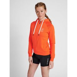 Bluza damska z kapturem Hummel hmlGG12. Czerwone bluzy damskie Hummel, na wiosnę, xs, bez wzorów, z bawełny, z kapturem. Za 185.50 zł.