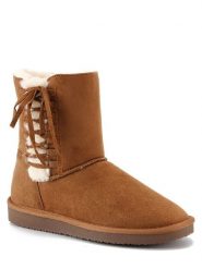 ISLAND BOOT Botki zimowe "Goldboro" w kolorze jasnobrązowym rozmiar: 38. Brązowe botki damskie Island Boot, na zimę, z materiału, bez obcasa, bez zapięcia. Za 139.20 zł.