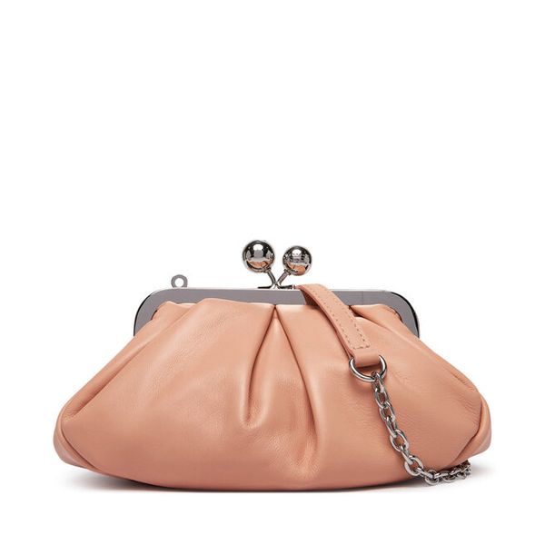 Torebka Weekend Max Mara. Czerwone torebki wieczorowe damskie Weekend Max Mara, bez wzorów, bez dodatków. Za 1,309.00 zł.