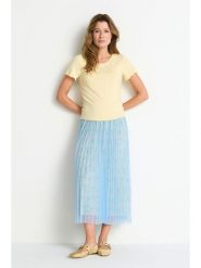 Rich & Royal Koszulka w kolorze żółtym rozmiar: S. Żółte bluzki damskie Rich & Royal, s, bez wzorów, bez kołnierzyka, bez ramiączek. Za 109.95 zł.