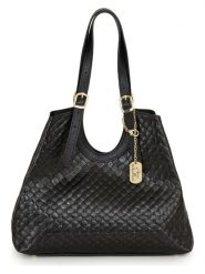 Anna Morellini Skórzany shopper bag "Velia" w kolorze czarnym - 42 x 33 x 14 cm rozmiar: onesize. Czarne shopper bag Anna Morellini, bez wzorów, z materiału, na ramię, bez dodatków. Za 304.99 zł.