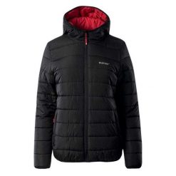 Dwustronna damska kurtka trekkingowa 2w1 Hi-Tec Halden czarno-czerwona. Czerwone kurtki damskie Hi-tec, na jesień, l, bez wzorów, z materiału, z kapturem. Za 270.58 zł.