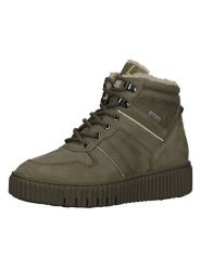 Tamaris Sneakersy w kolorze khaki rozmiar: 39. Brązowe obuwie sportowe damskie Tamaris, z materiału, za kostkę, bez zapięcia. Za 281.10 zł.