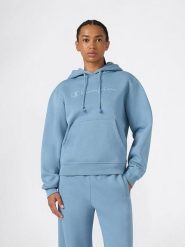 Champion Bluza w kolorze błękitnym rozmiar: L. Niebieskie bluzy damskie Champion, l, bez wzorów, z kapturem. Za 184.95 zł.