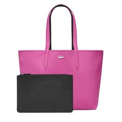 Torebka Lacoste. Czarne torebki klasyczne damskie Lacoste, bez dodatków. Za 599.99 zł.