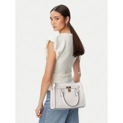 Torebka MICHAEL Michael Kors. Białe shopper bag MICHAEL Michael Kors, bez dodatków. Za 1,239.00 zł.