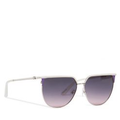 Okulary przeciwsłoneczne Guess. Białe okulary przeciwsłoneczne damskie Guess. Za 309.99 zł.