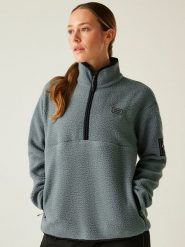 Dare 2b Bluza polarowa "Slide Out" w kolorze szarym rozmiar: 44. Szare bluzy damskie Dare 2b, bez wzorów, z polaru, bez kaptura. Za 97.05 zł.