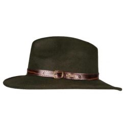 Czapka wełniana zwijana Horka. Brązowe czapki damskie HORKA, bez wzorów, z wełny. Za 293.50 zł.