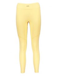 Gymshark Legginsy sportowe "Whitney V3" w kolorze żółtym rozmiar: M. Żółte legginsy damskie Gymshark, m, bez wzorów, z materiału. Za 70.24 zł.