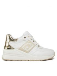 Liu Jo Sneakersy Alyssa 16 BA4095 PX482 Biały. Białe obuwie sportowe damskie Liu Jo, ze skóry, bez zapięcia. Za 469.99 zł.