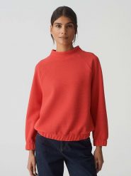 OPUS Bluza w kolorze czerwonym rozmiar: 38. Czerwone bluzy damskie Opus, bez wzorów, bez kaptura. Za 166.10 zł.