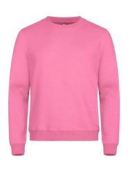 Clique Basic Roundneck bluza unisex z okrągłym dekoltem, odporna na piling –. Czerwone bluzy damskie CLIQUE, xl, bez wzorów, z bawełny, bez kaptura. Za 158.26 zł.
