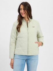 Tommy Jeans kurtka pikowana Kobiety zielony, S. Zielone kurtki damskie Tommy Jeans, s, bez wzorów, z jeansu, bez kaptura. Za 449.95 zł.