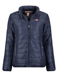 Canadian Peak Kurtka pikowana "Atikeak" w kolorze granatowym rozmiar: XXL. Niebieskie kurtki damskie Canadian Peak, xxl, bez wzorów, bez kaptura. Za 162.49 zł.