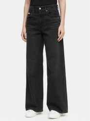 Calvin Klein Jeans Jeansy LV047E700G Czarny Wide Leg. Czarne jeansy damskie Calvin Klein Jeans. Za 529.99 zł.
