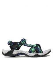 CMP Sandały Kids Hamal Hiking Sandal 38Q9954J Zielony. Zielone sandały chłopięce CMP, z materiału, bez zapięcia. Za 119.99 zł.