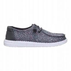 HeyDude Damskie Mokasyny Wendy Stretch Speckle. Białe mokasyny damskie Hey dude, z materiału, bez obcasa. Za 239.00 zł.