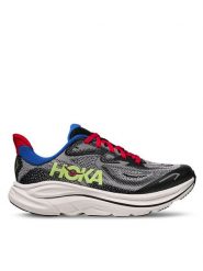 Hoka Buty do biegania Clifton 10 1168860 Szary. Szare buty sportowe chłopięce HOKA, z materiału, bez zapięcia. Za 499.99 zł.