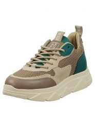 Steve Madden Sneakersy w kolorze beżowo-zielonym rozmiar: 40. Brązowe obuwie sportowe damskie Steve Madden, bez zapięcia. Za 252.99 zł.