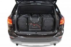 Torby Do Bagażnika Bmw X1 Phev 2020-2022 4Szt Kjust. Czarne torby podróżne KJUST, bez wzorów, z kauczuku. Za 1,214.00 zł.