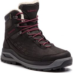 Trekkingi LOWA - Locarno Ice Gtx Mid Ws 420952 Anthrazit 0937. Czarne obuwie trekkingowe damskie Lowa, z gore-texu. W wyprzedaży za 989.00 zł.