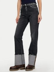 Please Jeansy P3APCPOEQS Szary Regular Fit. Szare jeansy damskie Please. Za 299.99 zł.