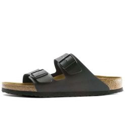 Birkenstock Arizona Czarne Kapcie Dorosłych. Czarne kapcie damskie Birkenstock. Za 369.00 zł.
