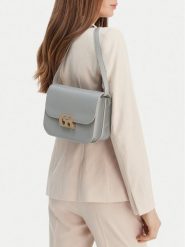 GINO ROSSI Torebka EO-EQ44A Szary. Szare torebki klasyczne damskie Gino Rossi, z materiału, bez dodatków. Za 279.99 zł.