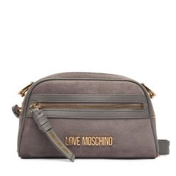 Torebka LOVE MOSCHINO. Szare torebki klasyczne damskie Love Moschino, bez dodatków. Za 859.99 zł.