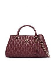 Guess Torebka Tamara HWGG23 23060 Bordowy. Czerwone kuferki damskie Guess, z aplikacjami, ze skóry, bez dodatków. Za 674.99 zł.