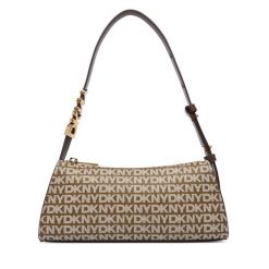 Torebka DKNY. Brązowe torebki klasyczne damskie DKNY, bez dodatków. Za 609.99 zł.