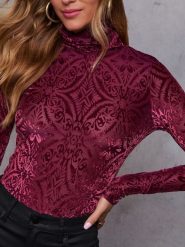 LA Angels Koszulka w kolorze bordowym rozmiar: M. Czerwone koszulki damskie LA Angels, m, bez wzorów, bez kołnierzyka, bez ramiączek. Za 152.99 zł.