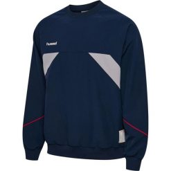 Bluza Hummel World 26. Niebieskie bluzy damskie Hummel, m, bez wzorów, z materiału, bez kaptura. Za 266.00 zł.