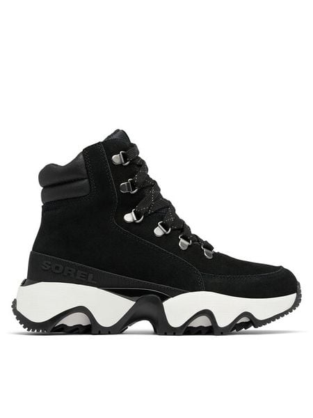 Sorel Trapery Kinetic™ Impact Conquest Wp Czarny. Czarne trapery damskie Sorel, ze skóry, bez zapięcia. Za 489.99 zł.