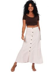 Aller Simplement Spódnica w kolorze białym rozmiar: 36. Białe spódnice damskie Aller Simplement, na co dzień, bez wzorów, maxi. Za 69.99 zł.