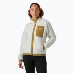 Bluza damska Helly Hansen Imperial Pile Snap. Białe bluzy damskie Helly Hansen, m, bez wzorów, bez kaptura. Za 499.99 zł.