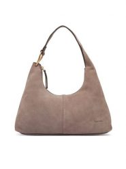 Calvin Klein Torebka LV04F3691G Szary. Szare torebki klasyczne damskie Calvin Klein, ze skóry, bez dodatków. Za 899.99 zł.